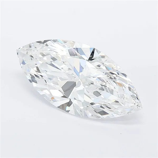 2.53ct Marquise Lab Grown Diamond (Colour E, Clarity VVS2, IGI Certified)