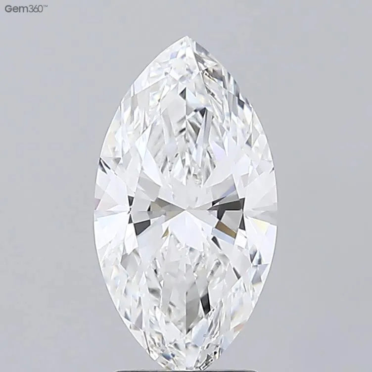 2.53ct Marquise Lab Grown Diamond (Colour F, Clarity VS1, IGI Certified)