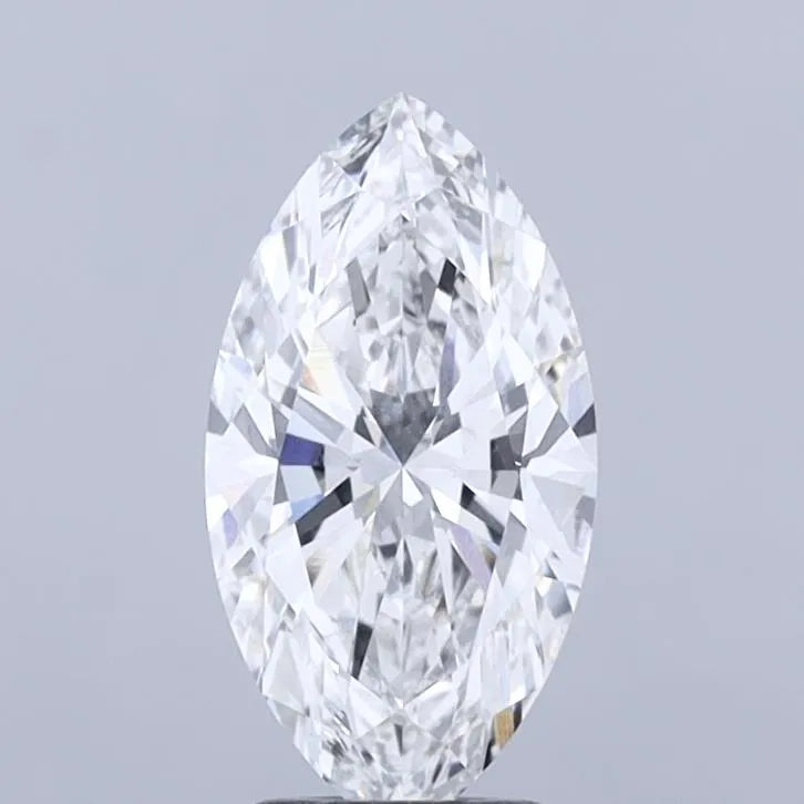 2.53ct Marquise Lab Grown Diamond (Colour F, Clarity VVS2, IGI Certified)