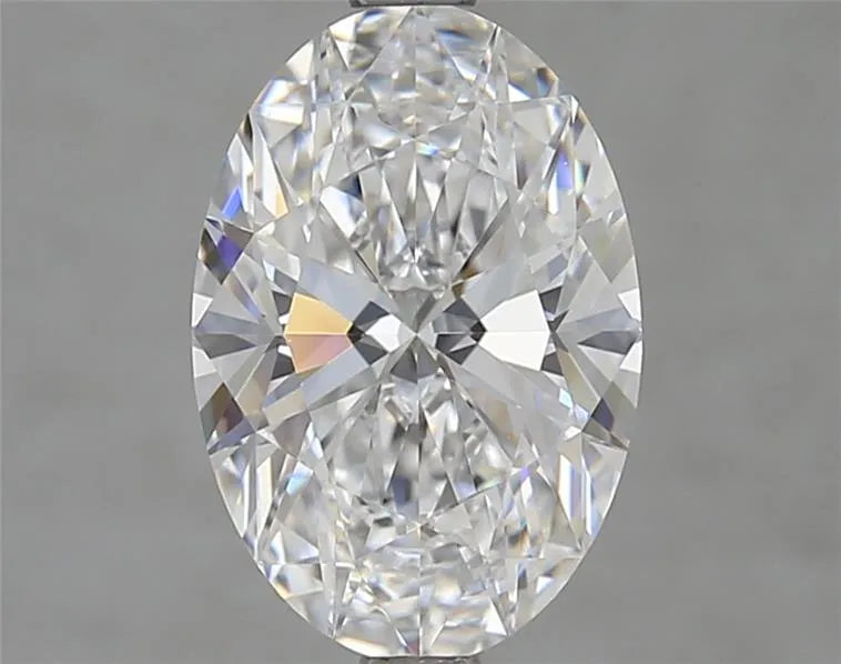2.53ct Oval Lab Grown Diamond (Colour D, Clarity IF, IGI Certified)