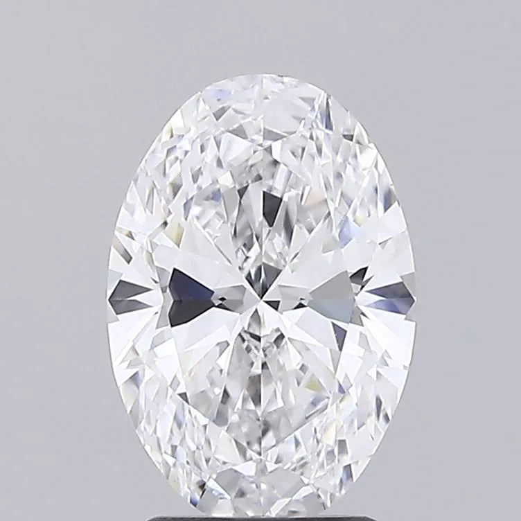 2.53ct Oval Lab Grown Diamond (Colour D, Clarity VVS2, IGI Certified)