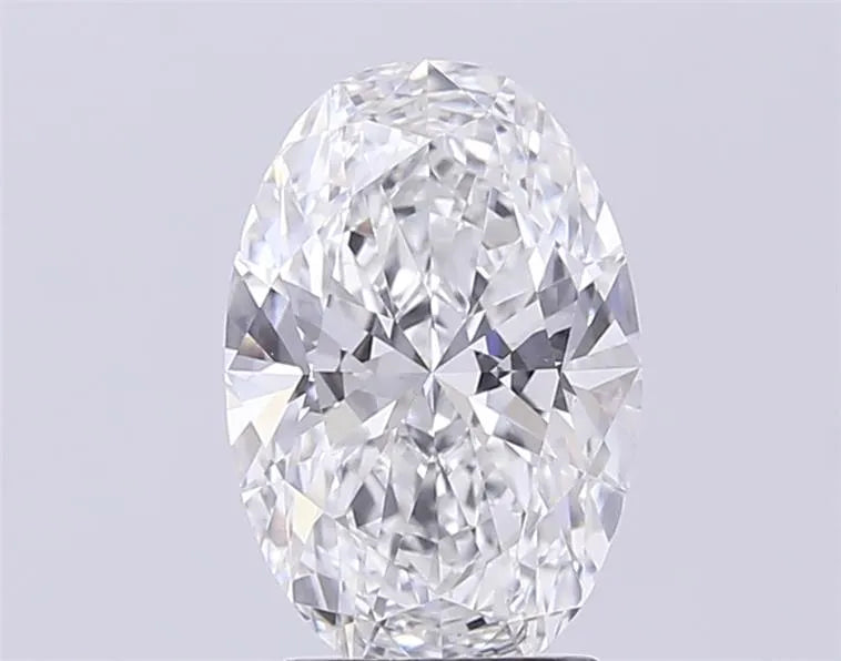 2.53ct Oval Lab Grown Diamond (Colour F, Clarity VS1, IGI Certified)