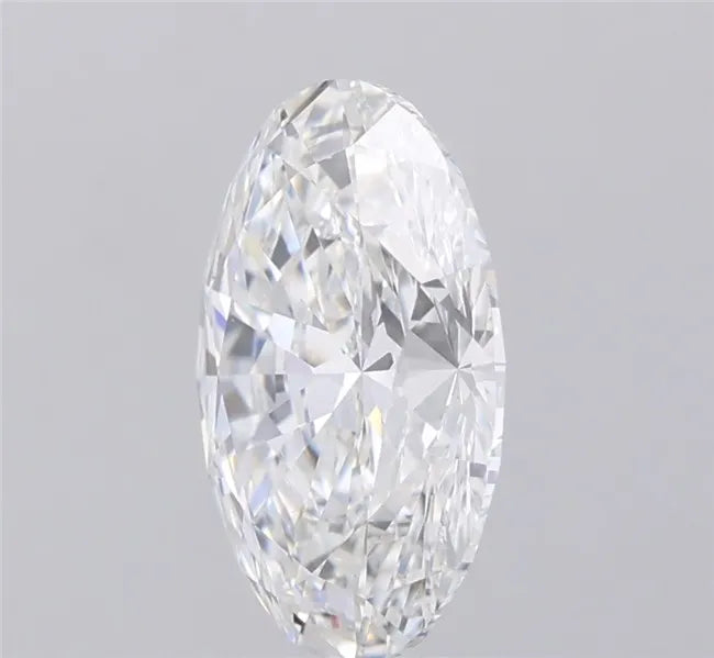 2.53ct Oval Lab Grown Diamond (Colour F, Clarity VVS2, IGI Certified)