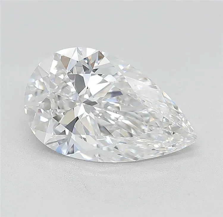2.53ct Pear Lab Grown Diamond (Colour E, Clarity VVS2, Cut EX, IGI Certified)