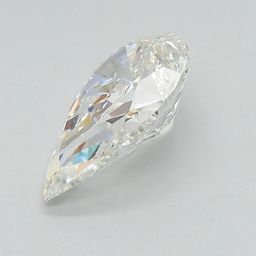 2.53ct Pear Lab Grown Diamond (Colour G, Clarity VS1, IGI Certified)