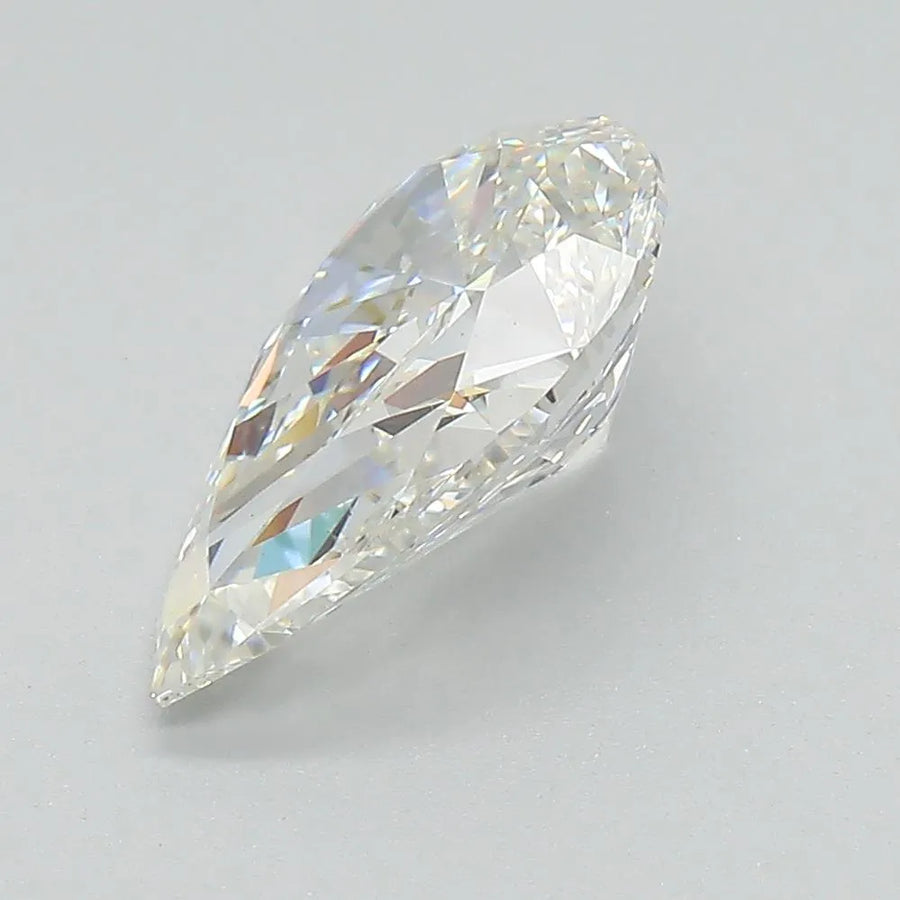 2.53ct Pear Lab Grown Diamond (Colour G, Clarity VS1, IGI Certified)