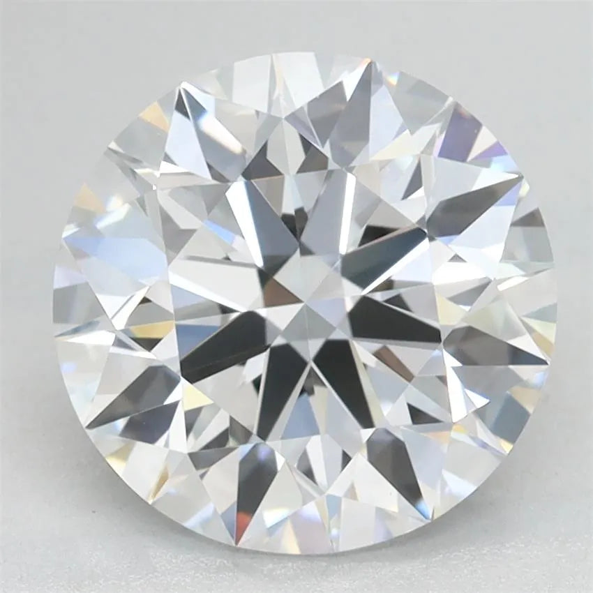 2.53ct Round Lab Grown Diamond (Colour D, Clarity IF, Cut ID, IGI Certified)