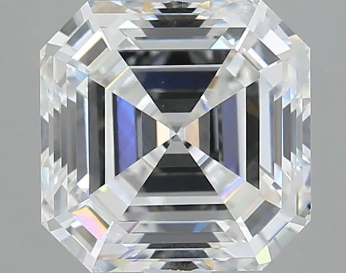 2.54ct Asscher Lab Grown Diamond (Colour E, Clarity VVS2, Cut EX, IGI Certified)