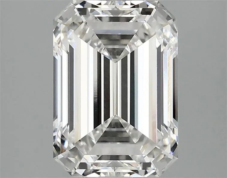2.54ct Emerald Lab Grown Diamond (Colour F, Clarity VVS2, IGI Certified)