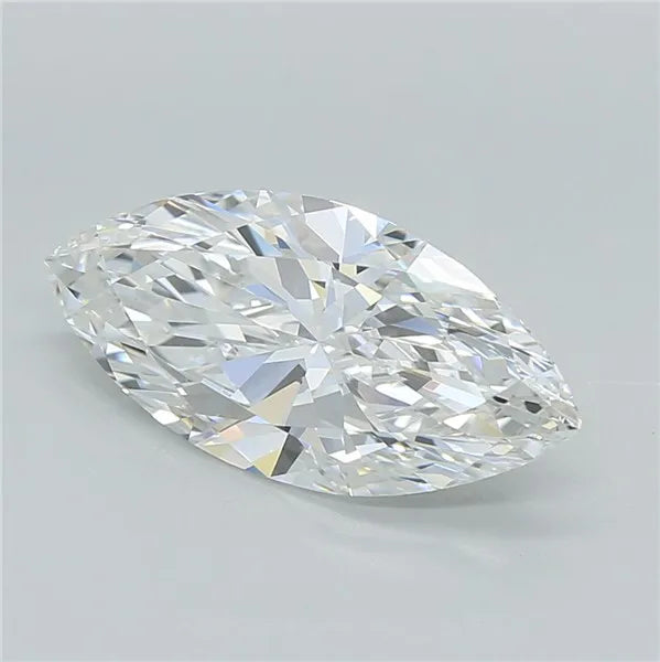 2.54ct Marquise Lab Grown Diamond (Colour E, Clarity VVS2, IGI Certified)