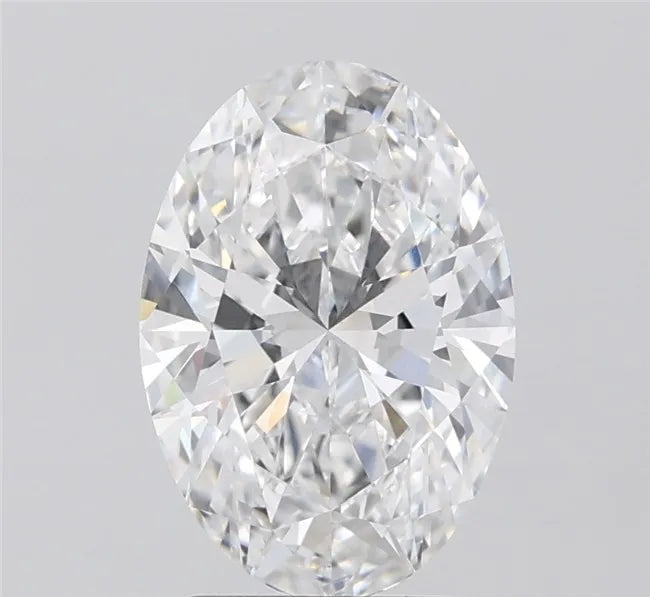 2.54ct Oval Lab Grown Diamond (Colour D, Clarity VVS1, IGI Certified)
