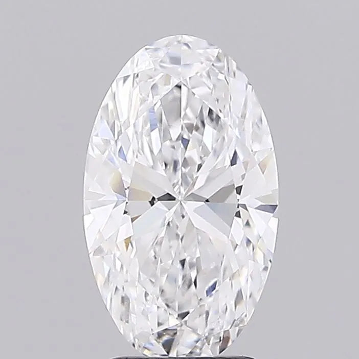 2.54ct Oval Lab Grown Diamond (Colour D, Clarity VVS2, IGI Certified)