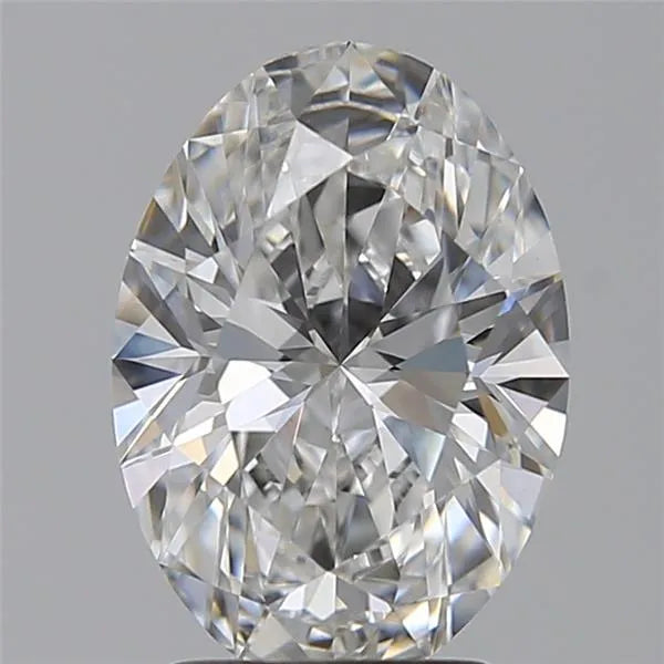 2.54ct Oval Lab Grown Diamond (Colour E, Clarity VVS2, IGI Certified)