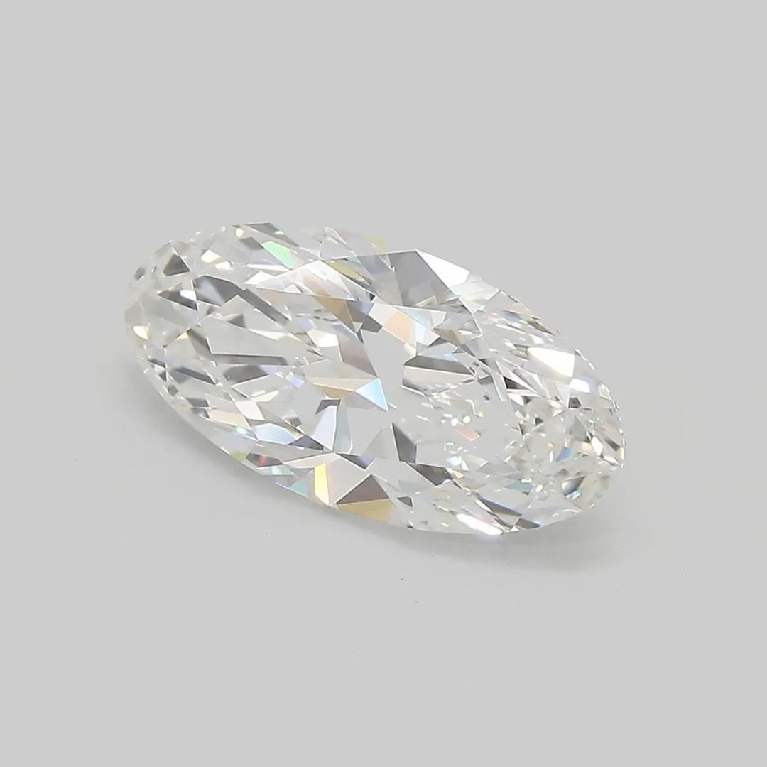 2.54ct Oval Lab Grown Diamond (Colour E, Clarity VVS2, IGI Certified)