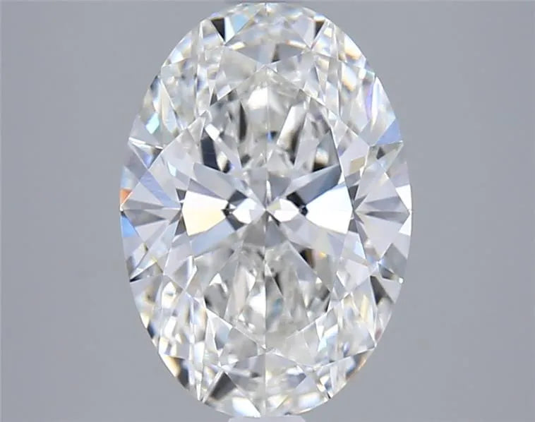 2.54ct Oval Lab Grown Diamond (Colour F, Clarity VVS1, IGI Certified)