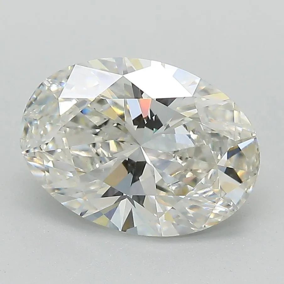 2.54ct Oval Lab Grown Diamond (Colour G, Clarity VVS2, IGI Certified)