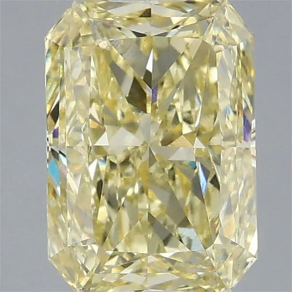 2.54ct Radiant Lab Grown Diamond (Colour Fancy Yellow, Clarity VVS2, IGI Certified)