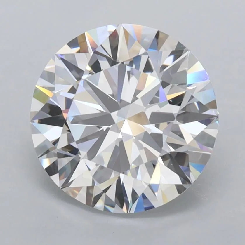 2.54ct Round Lab Grown Diamond (Colour D, Clarity FL, Cut ID, IGI Certified)