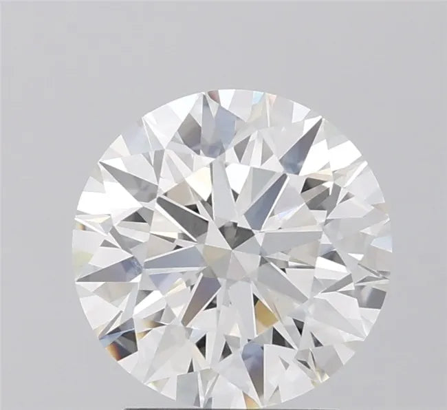 2.54ct Round Lab Grown Diamond (Colour G, Clarity VVS2, Cut ID, IGI Certified)