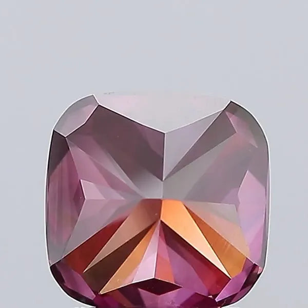 2.55ct Cushion modified Lab Grown Diamond (Colour Fancy Deep Pink, Clarity VS1, IGI Certified)