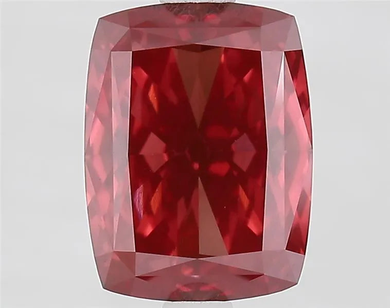 2.55ct Cushion modified Lab Grown Diamond (Colour Fancy Vivid Pink, Clarity VVS2, IGI Certified)