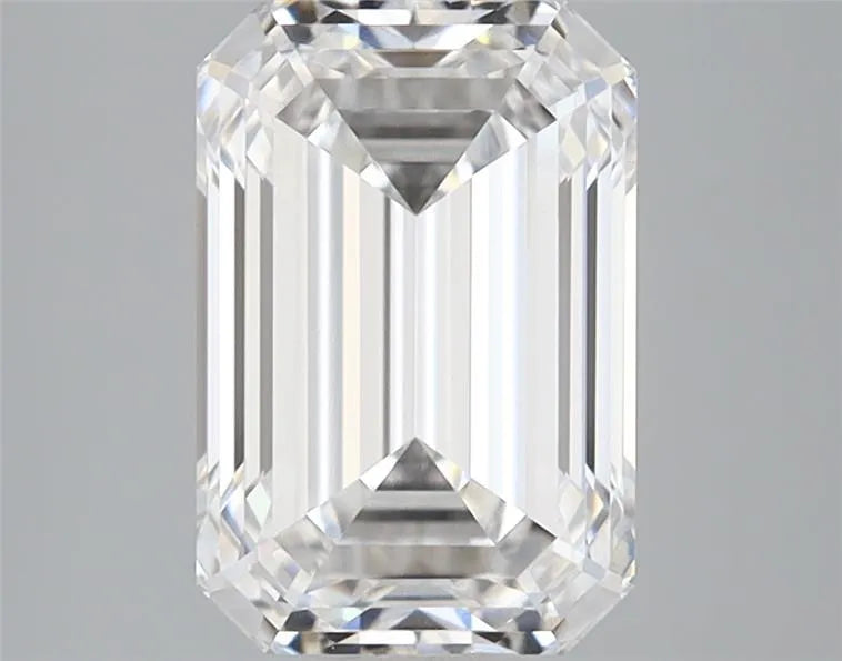 2.55ct Emerald Lab Grown Diamond (Colour D, Clarity VVS1, IGI Certified)