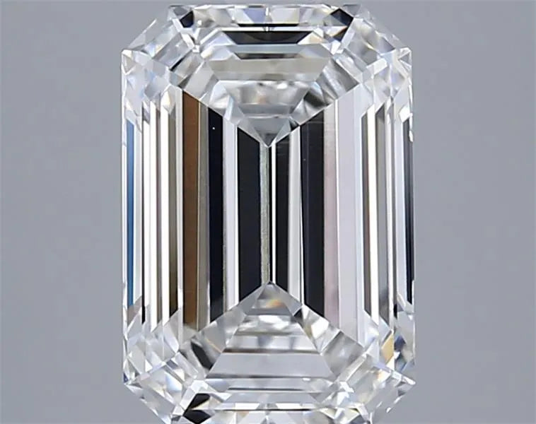 2.55ct Emerald Lab Grown Diamond (Colour F, Clarity VVS1, IGI Certified)