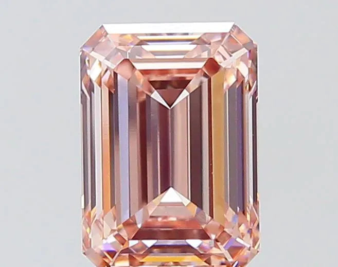 2.55ct Emerald Lab Grown Diamond (Colour Fancy Intense Pink, Clarity VVS2, IGI Certified)