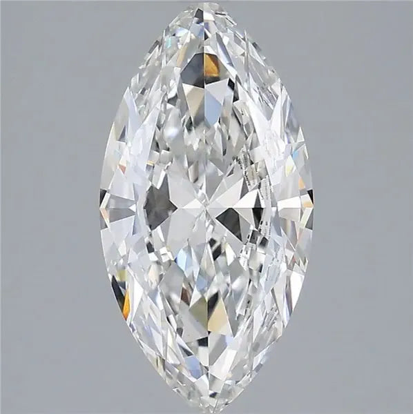2.55ct Marquise Lab Grown Diamond (Colour G, Clarity VVS2, IGI Certified)