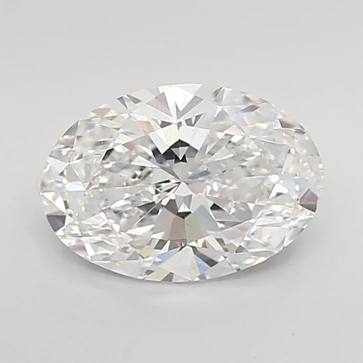 2.55ct Oval Lab Grown Diamond (Colour E, Clarity VS1, IGI Certified)