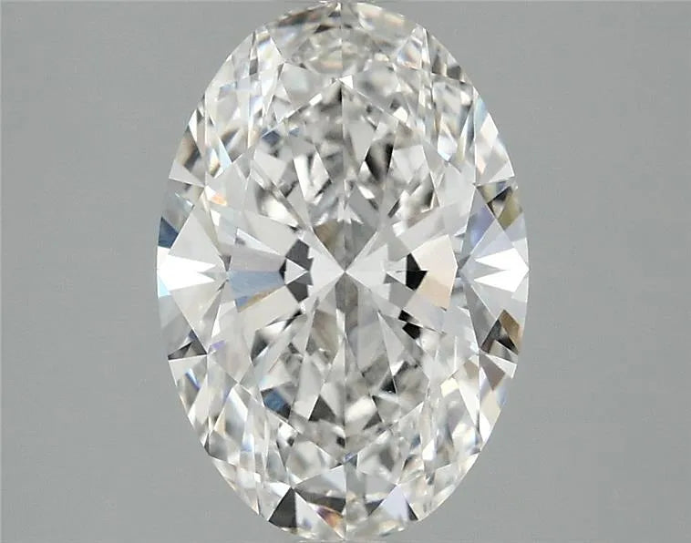 2.55ct Oval Lab Grown Diamond (Colour F, Clarity VVS2, IGI Certified)