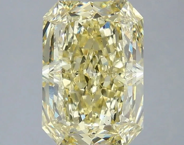2.55ct Radiant Lab Grown Diamond (Colour Fancy Yellow, Clarity VS2, IGI Certified)