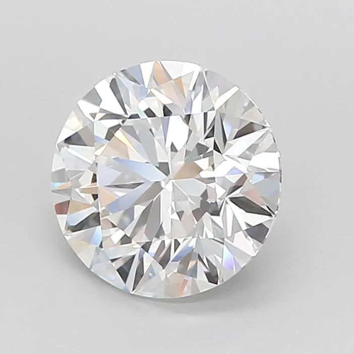 2.55ct Round Lab Grown Diamond (Colour D, Clarity IF, Cut ID, IGI Certified)