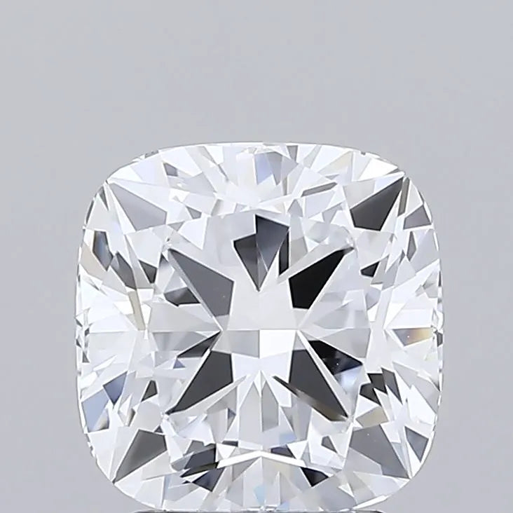 2.56ct Cushion modified Lab Grown Diamond (Colour D, Clarity IF, IGI Certified)