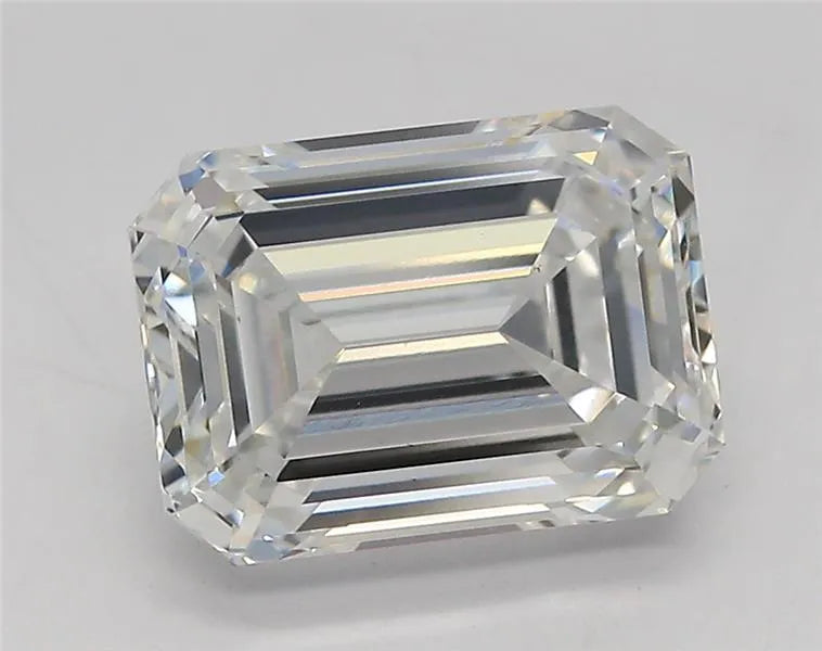2.56ct Emerald Lab Grown Diamond (Colour E, Clarity VVS2, GIA Certified)