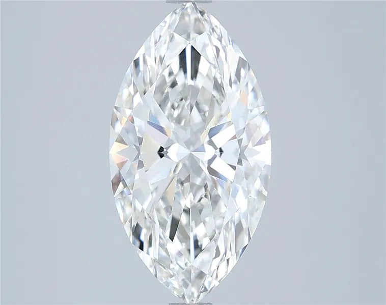 2.56ct Marquise Lab Grown Diamond (Colour F, Clarity VVS2, IGI Certified)
