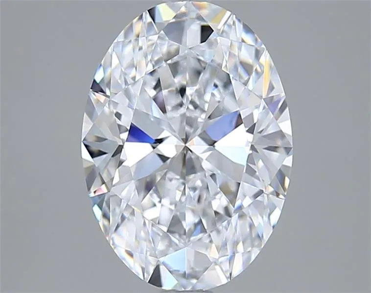 2.56ct Oval Lab Grown Diamond (Colour D, Clarity VVS1, IGI Certified)