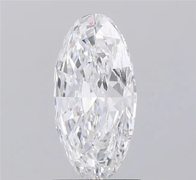 2.56ct Oval Lab Grown Diamond (Colour E, Clarity VVS2, IGI Certified)