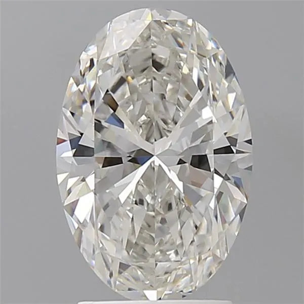 2.56ct Oval Lab Grown Diamond (Colour F, Clarity VVS2, IGI Certified)