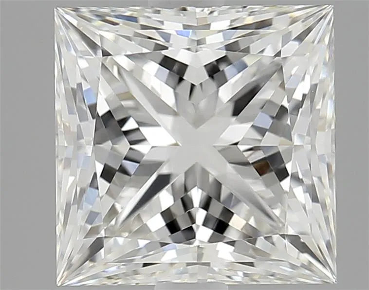 2.56ct Princess Lab Grown Diamond (Colour G, Clarity VVS1, IGI Certified)