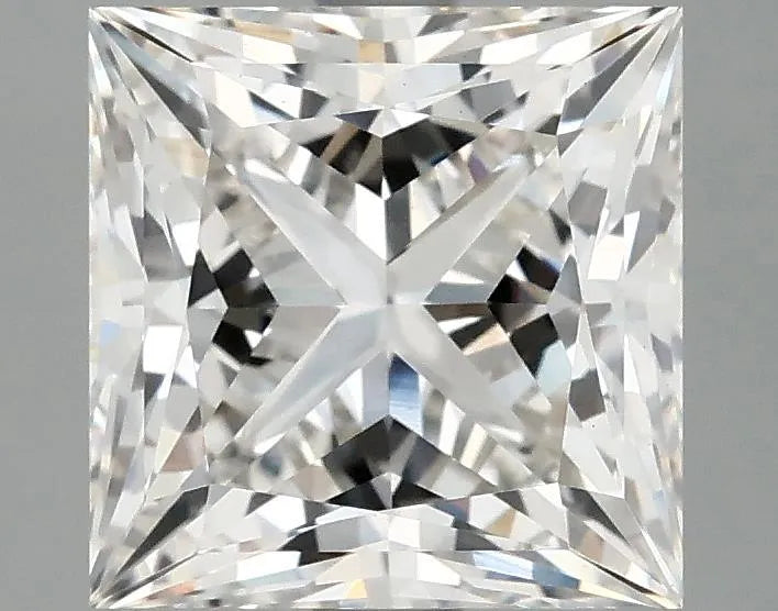 2.56ct Princess Lab Grown Diamond (Colour G, Clarity VVS2, IGI Certified)