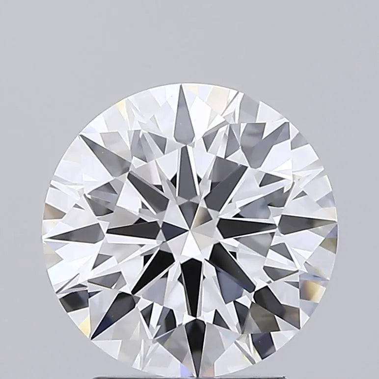 2.56ct Round Lab Grown Diamond (Colour D, Clarity IF, Cut ID, IGI Certified)