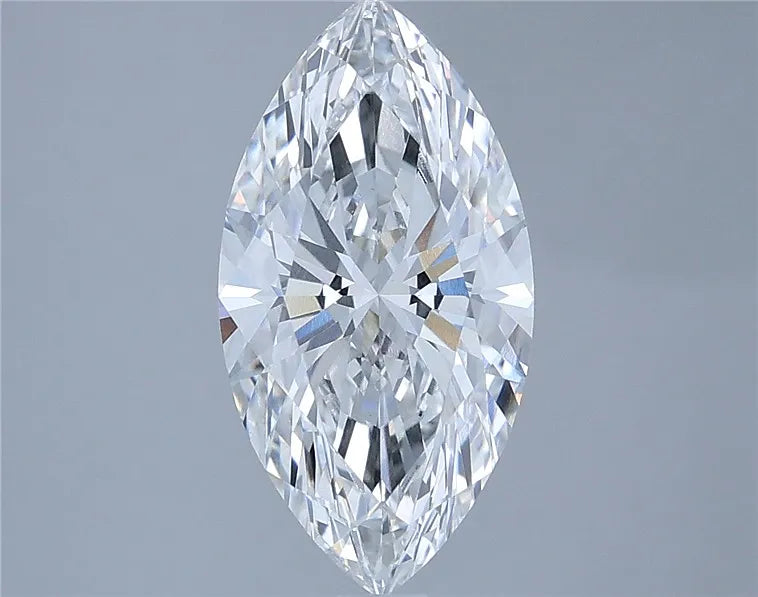 2.57ct Marquise Lab Grown Diamond (Colour E, Clarity VVS2, IGI Certified)