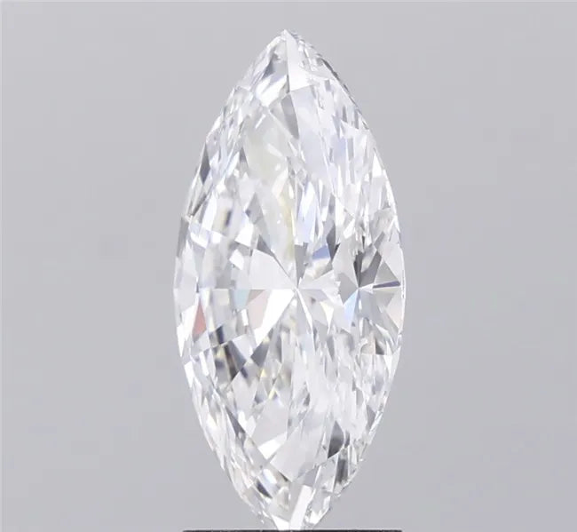2.57ct Marquise Lab Grown Diamond (Colour E, Clarity VVS2, IGI Certified)