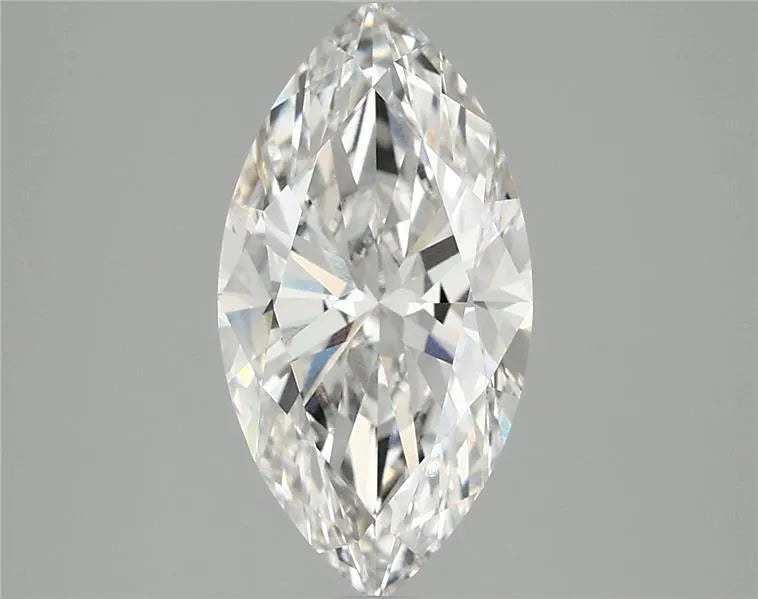 2.57ct Marquise Lab Grown Diamond (Colour F, Clarity VVS1, IGI Certified)