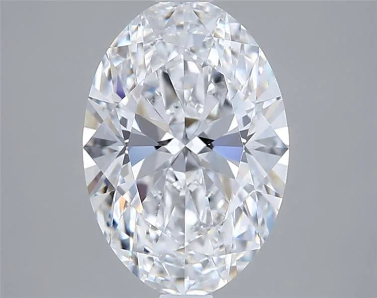 2.57ct Oval Lab Grown Diamond (Colour D, Clarity VVS2, IGI Certified)