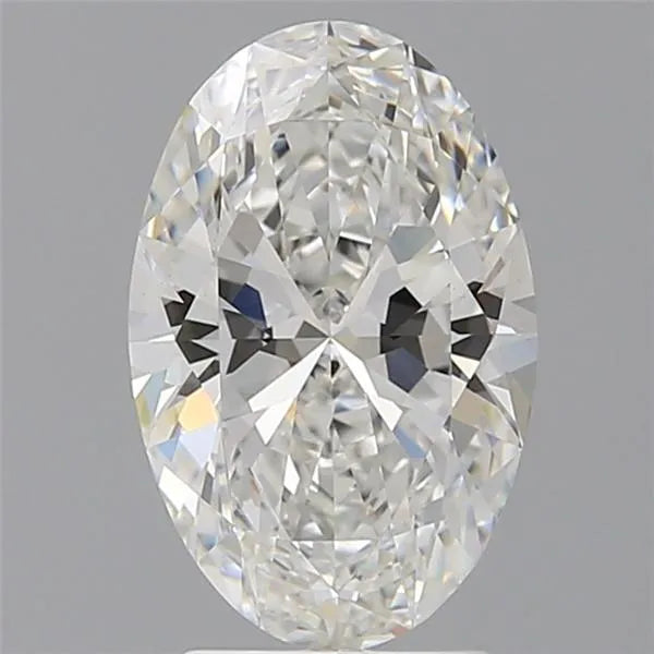 2.57ct Oval Lab Grown Diamond (Colour E, Clarity VVS2, IGI Certified)