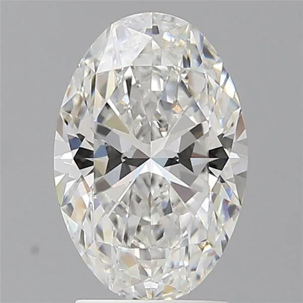 2.57ct Oval Lab Grown Diamond (Colour E, Clarity VVS2, IGI Certified)
