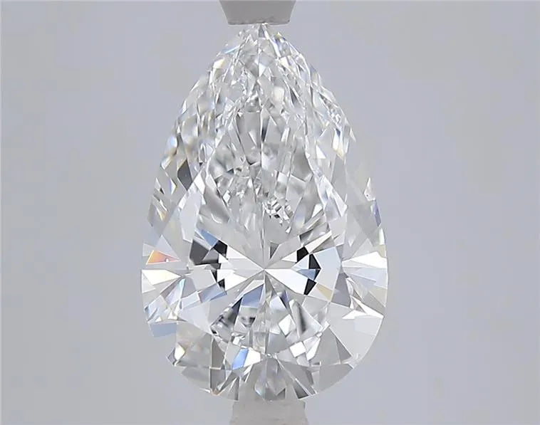 2.57ct Pear Lab Grown Diamond (Colour E, Clarity VVS2, IGI Certified)