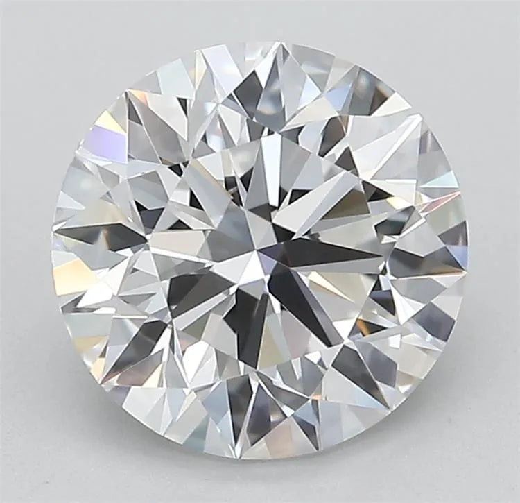 2.57ct Round Lab Grown Diamond (Colour D, Clarity IF, Cut ID, IGI Certified)
